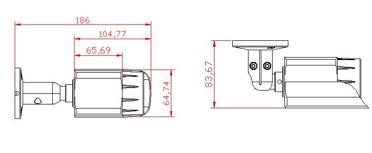 HDIP37DA 2MP IPC cam 3.6 fixed