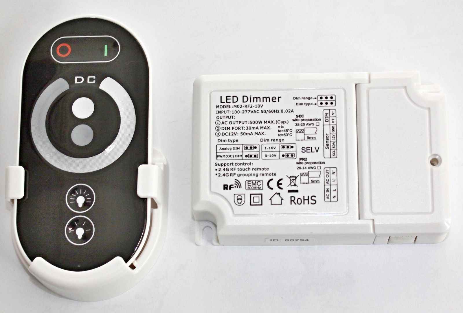 HDIM304B RF Touch Contr. 0-10V