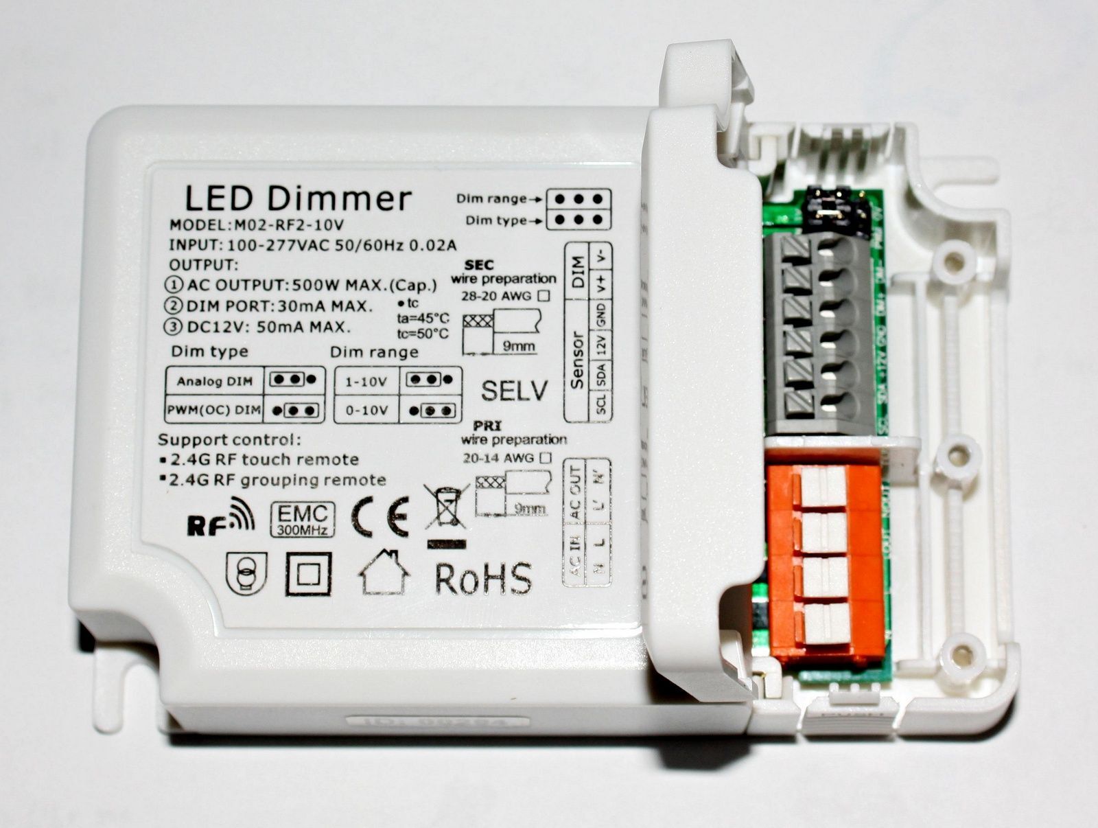 HDIM304B RF Touch Contr. 0-10V