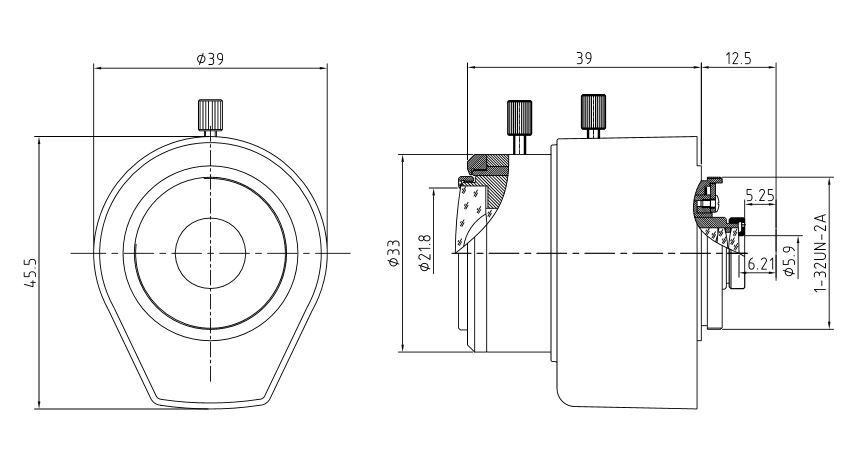 M13VD246IR 2.4 - 6 mm, DC Iris