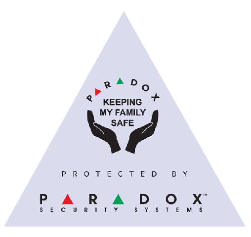 Paradox Protected samolepka