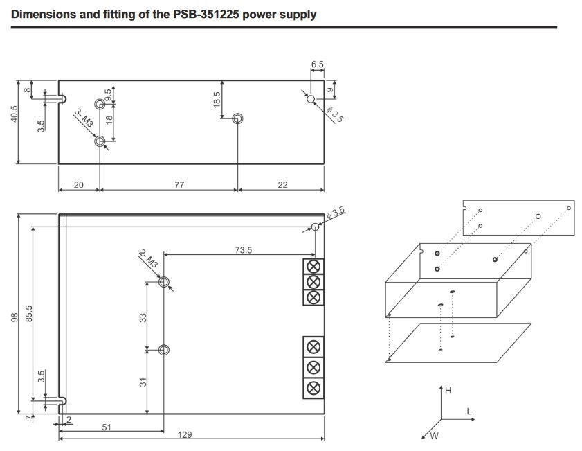 PSB351225 13,8V/2,5A