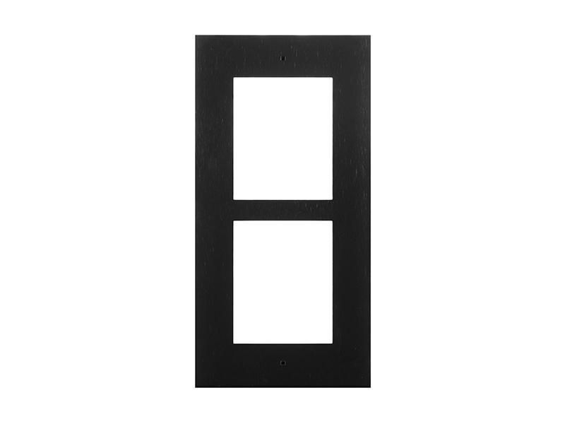 IP Verso - Rám pro instalaci na povrch, 2 moduly - černý