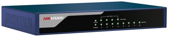 DS-3E0108P-E switch 8x100TX (4x PoE), 58W