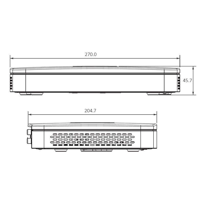 NVR2108-8P-4KS2 IP záznamové zařízení 4K
