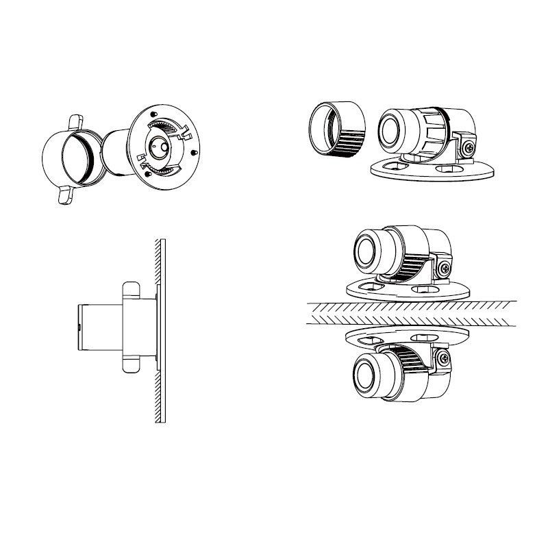 IPC-HUM8230-L1-0280B 2 Mpx pinhole objektiv