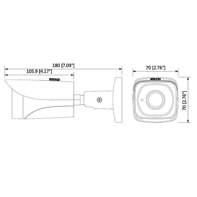 IPC-HFW4830EP-S-0400B kompaktní IP kamera