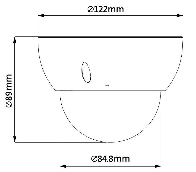 SD22204I-GC 2 Mpx HDCVI mini PTZ kamera