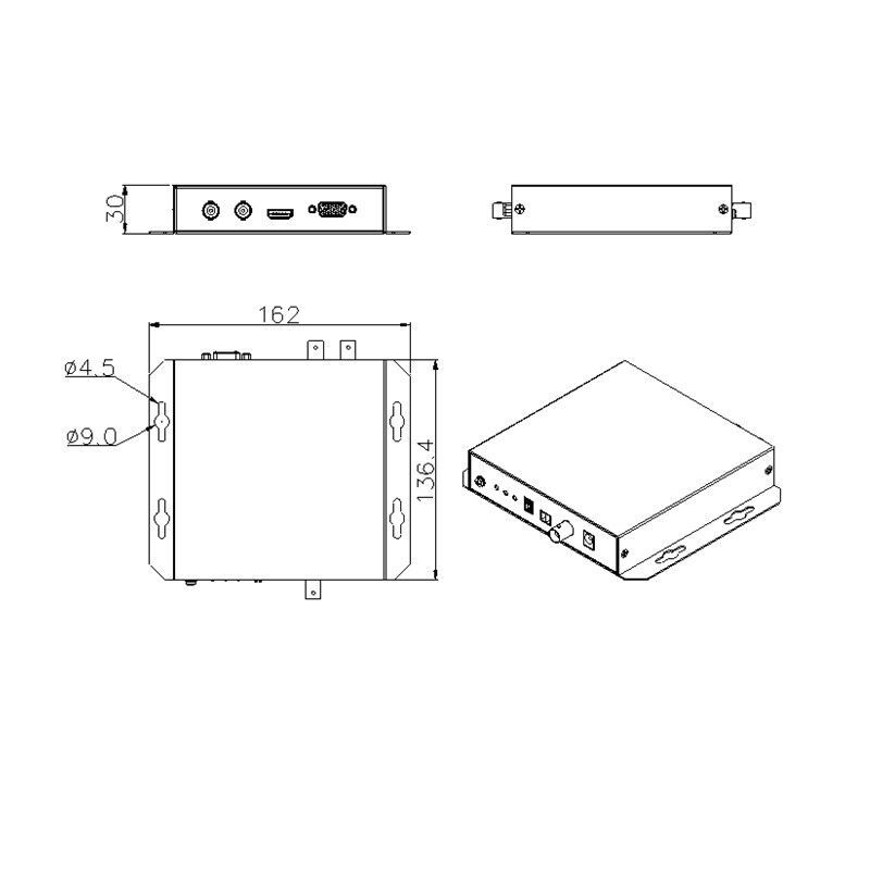 TP2105 Videokonvertor