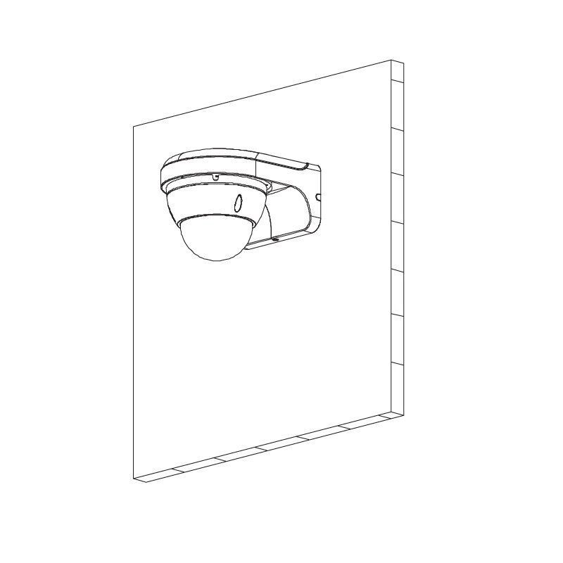 IPC-HDBW1230EP-0360B dome IP kamera