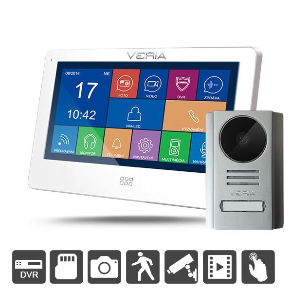 VERIA 7077B bílý + VERIA 229