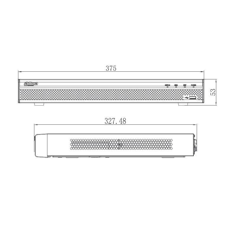 Dahua NVR4216-16P-4KS2 IP záznamové zařízení