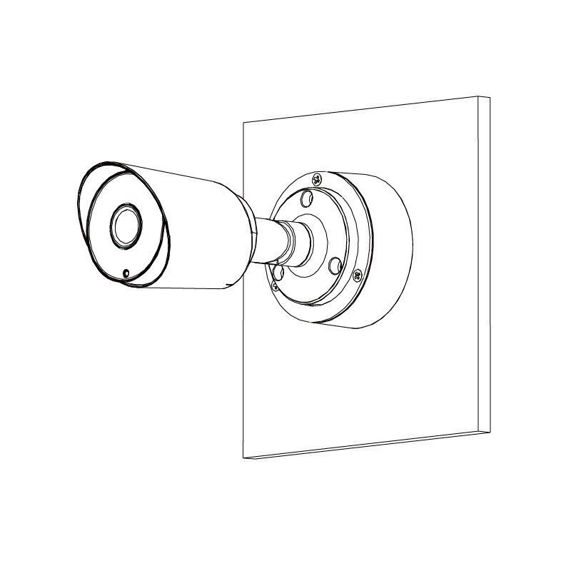 Dahua HAC-HFW1200TP-0280B-S3A kompaktní HDCVI kamera