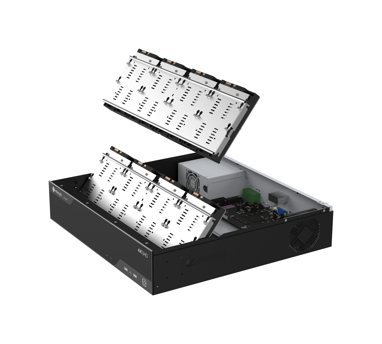 MS-N8064-G UHD 8MP(4K), 64 kanál NVR Pro, bez PoE, ALARM