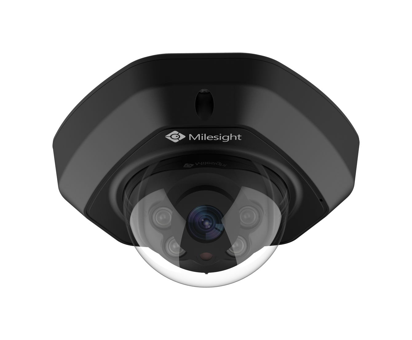 MS-C5373-PB/V/MP BLACK 2.8mm 5MP/20fps mini DOME kamera VCA multiport