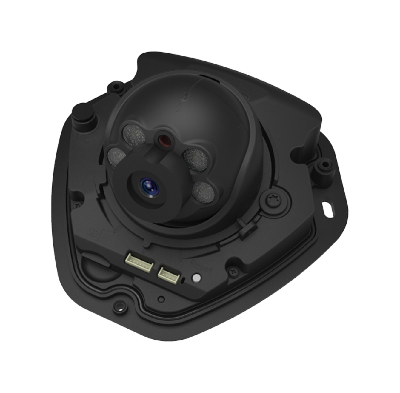 MS-C2973-PD/B NDAA 2.8mm 2MP/30fps mini DOME AI