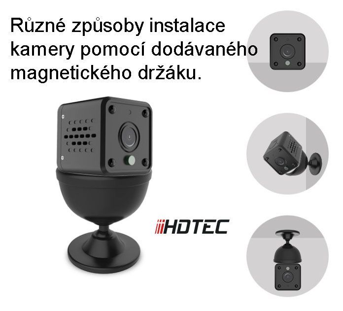 HDW01Tuya Micro Camera 2MP WiFi Tuya