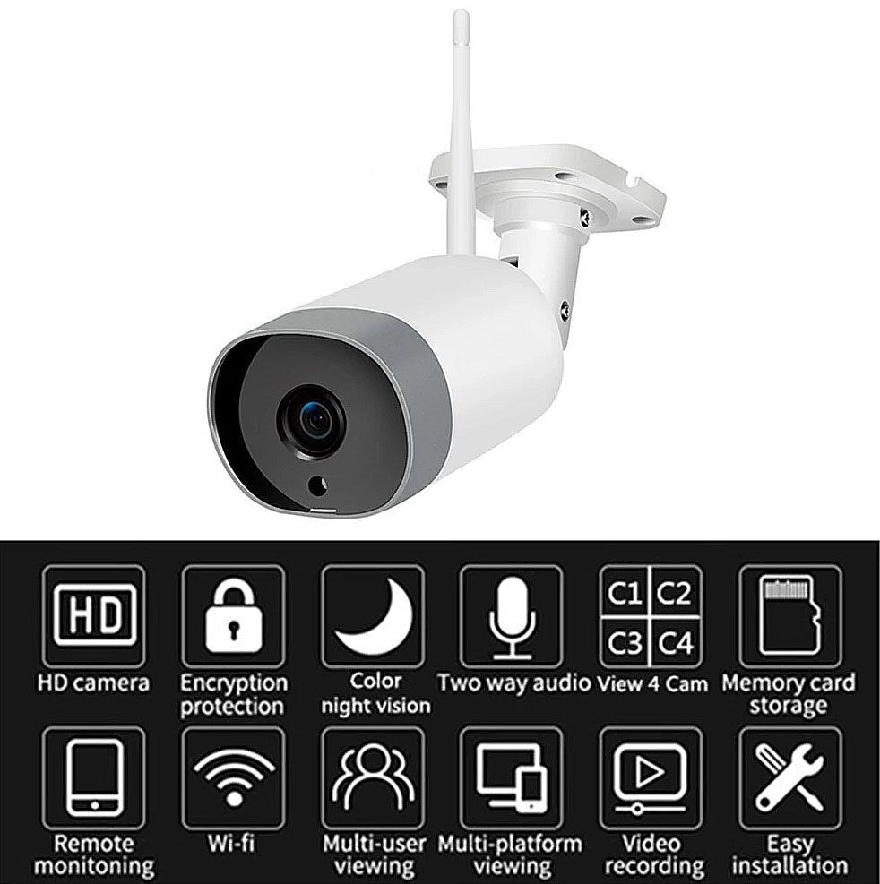 HDQ06Tuya Smart Camera 2MP WiFi Tuya