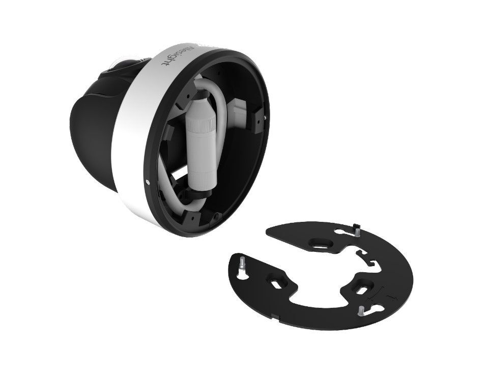 MS-C5376-PB/V 1.68mm 180° Panoramic IP 5MP/30fps VCA