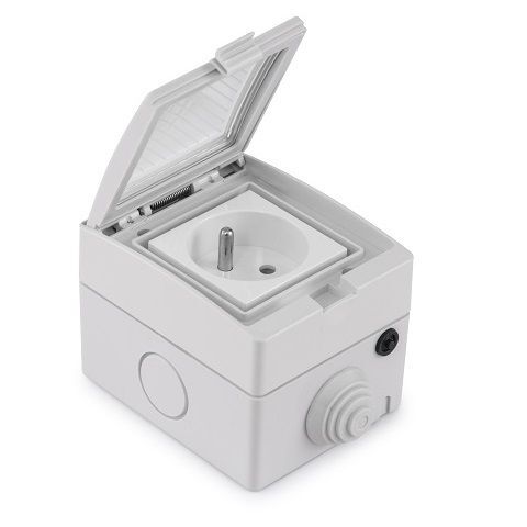 Sonoff S55 Venkovní WiFi zásuvka IP55