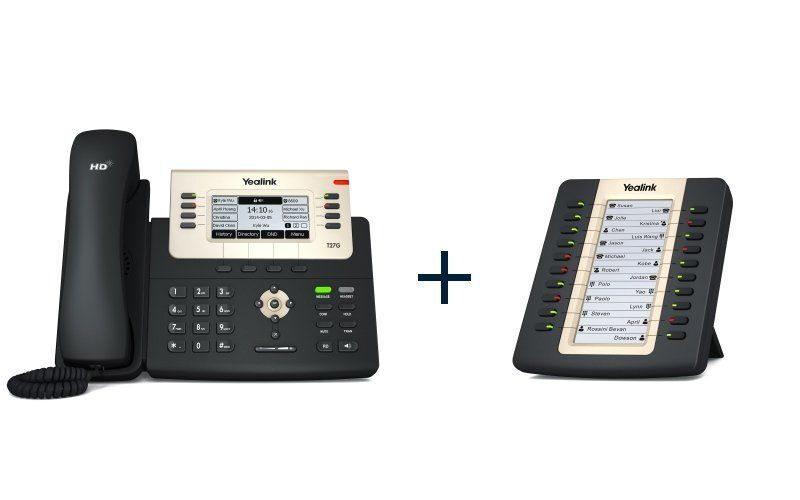 Yealink SIP-T27G + EXP20
