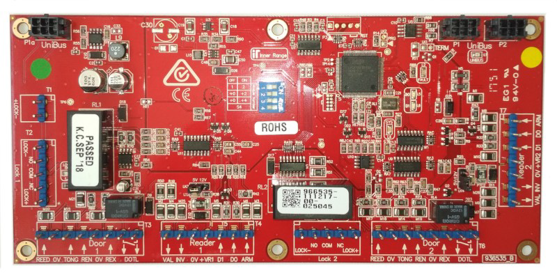 INTG-996535PCBK UniBus 2 Door/2 Reader Expander