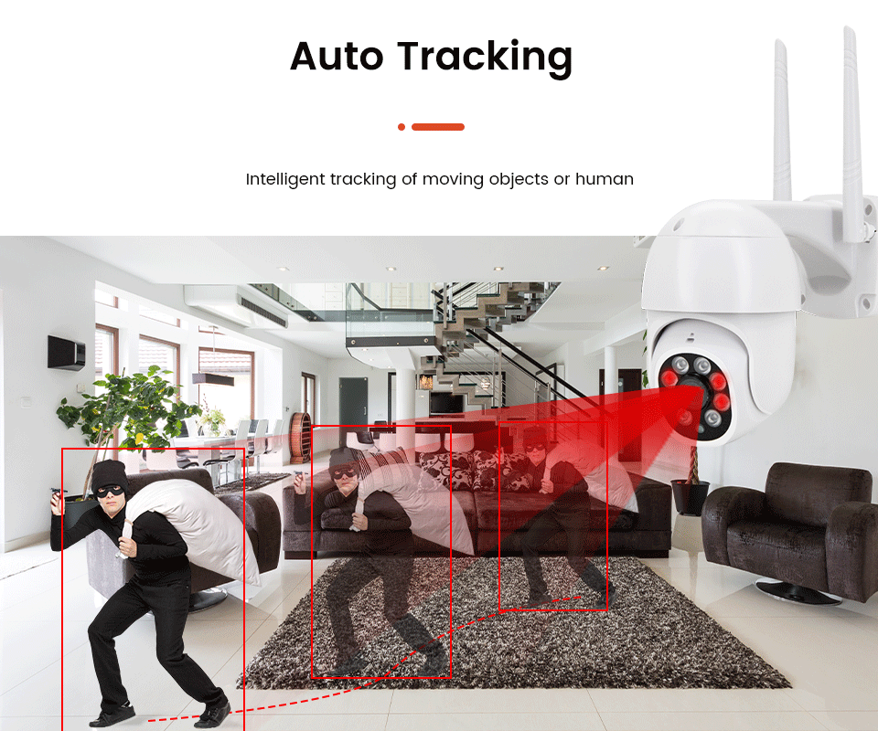 HDTV964H-4MP Tuya Smart PT Camera 4MP WiFi