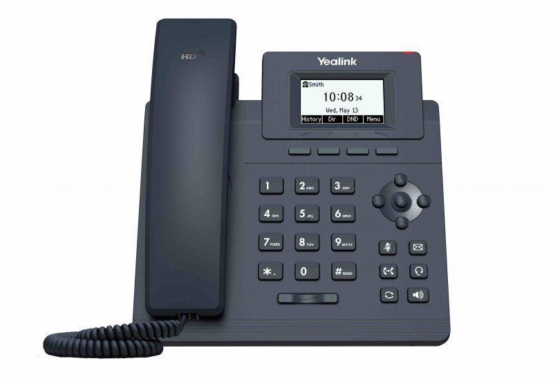 Yealink SIP-T30P SIP telefon, s napájecím adaptérem