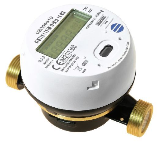 Q3 1,6m³/h, G¾B(R½) x 110mm (DN15), PN16, R250 LORAWAN