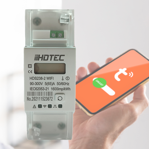 HDS238-2 WiFi Tuya jednofázový elektroměr