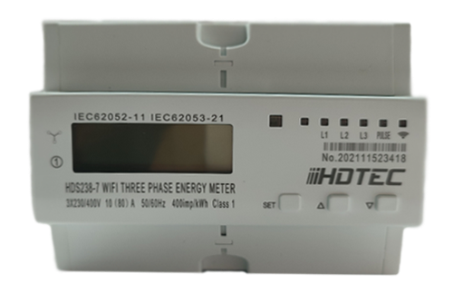 HDS238-7 WiFi Tuya Třífázový elektroměr