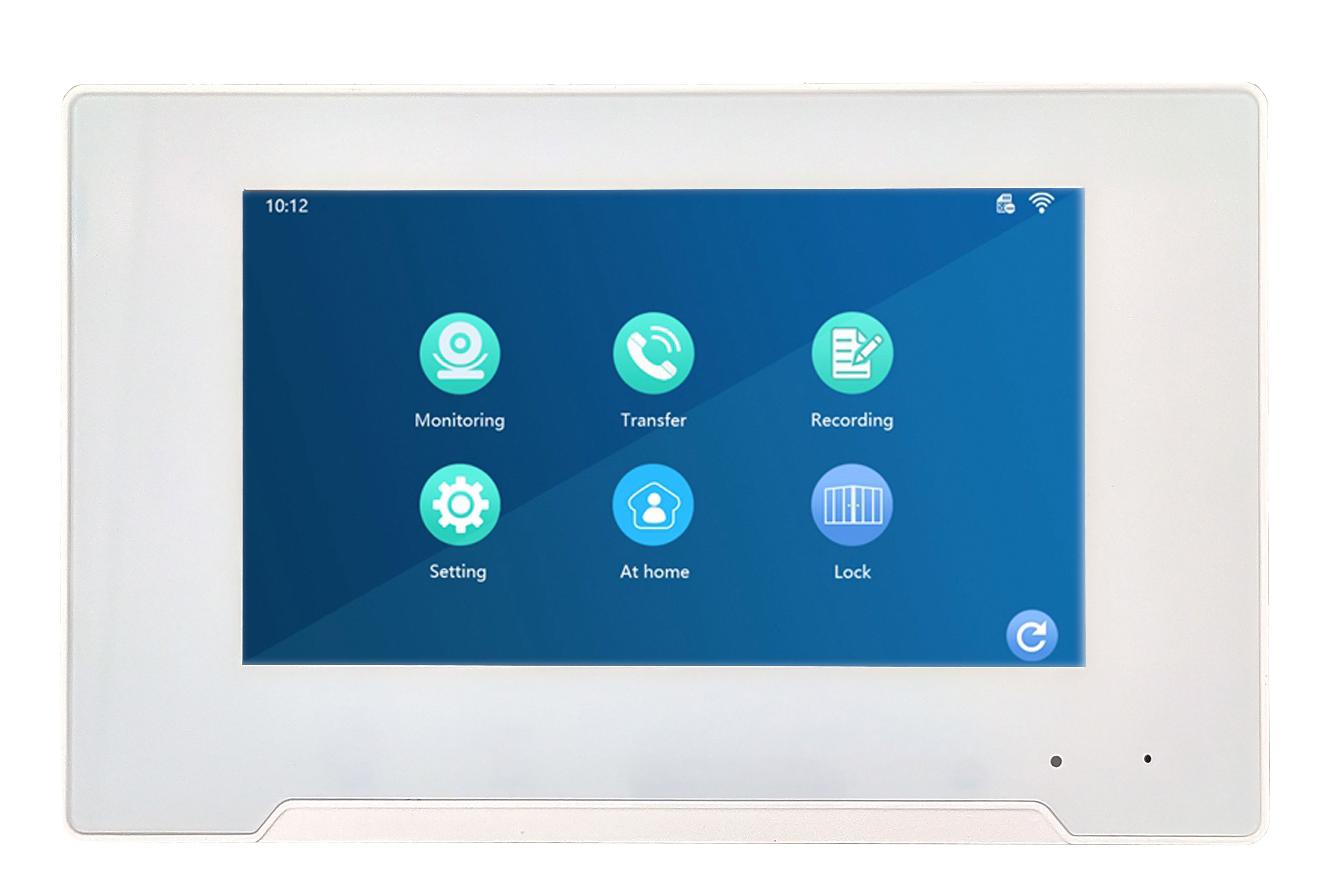 HD172FHP+HR593FHF WiFi Tuya 4 drat sada videotelefonu