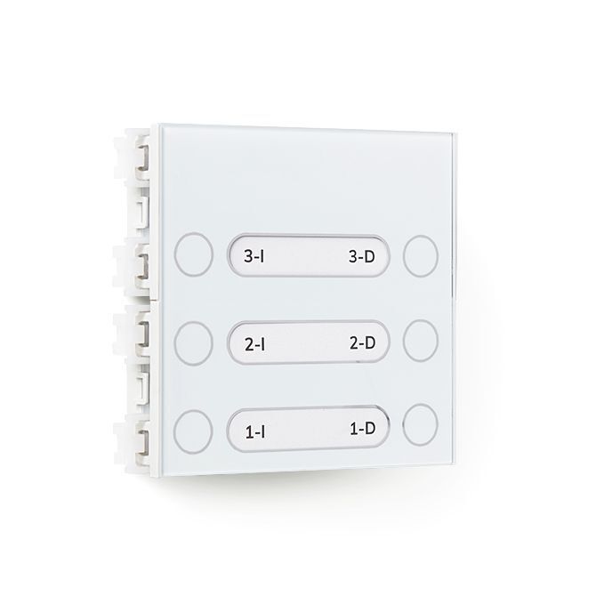 MPG-023 Modul tlačítkový, 3 dvoustranná tlačítka