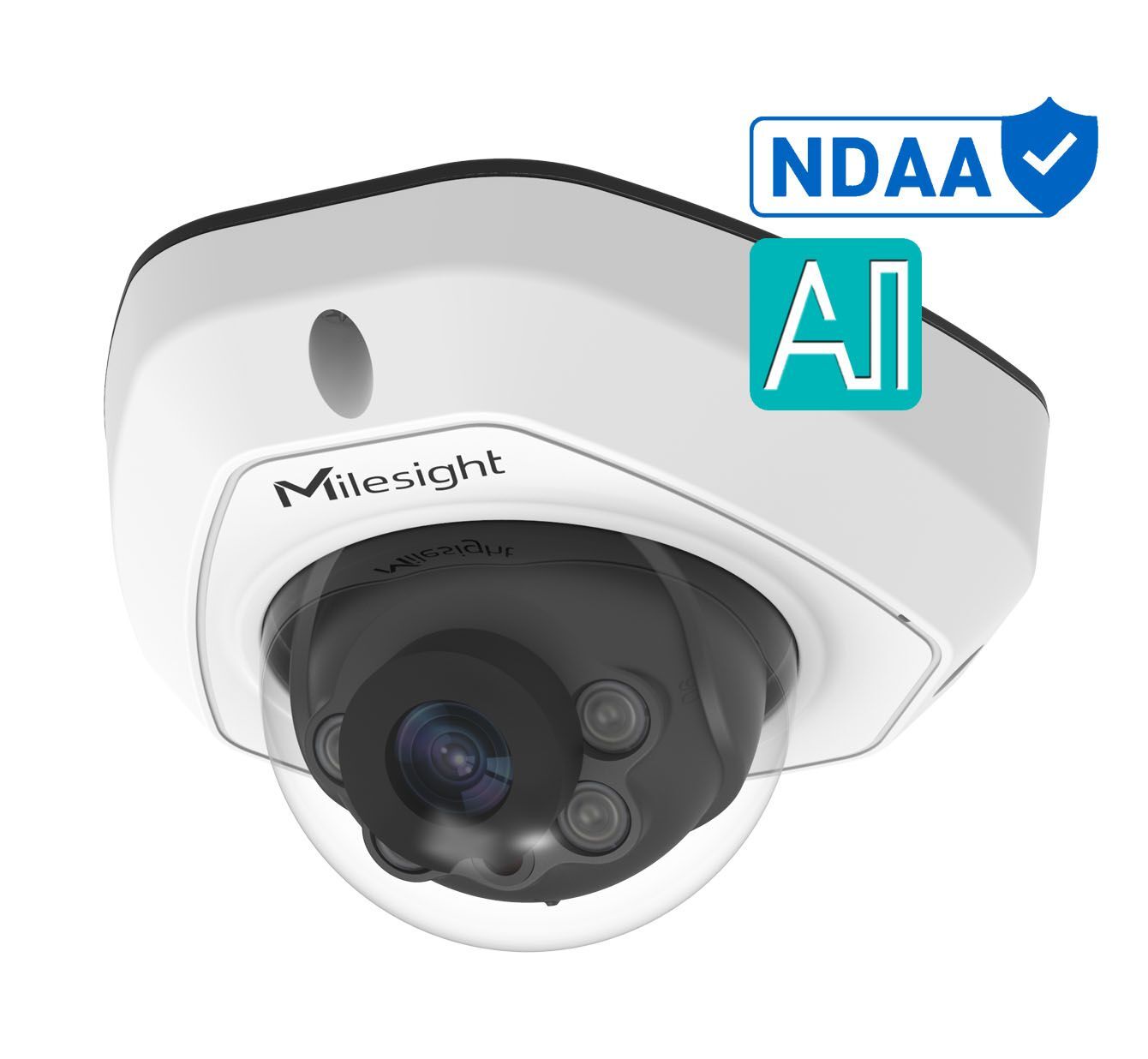 MS-C2973-PD NDAA 2.8mm 2MP/30fps mini DOME AI