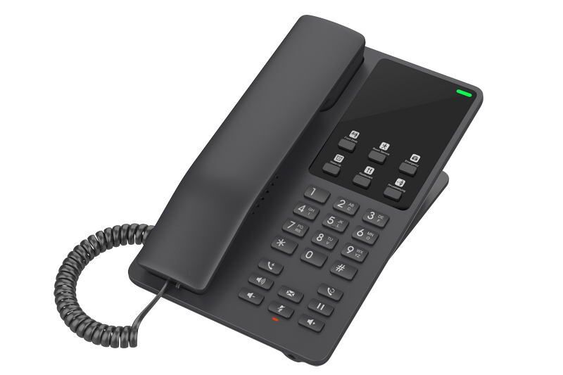 Grandstream GHP621 SIP hotelový telefon černý