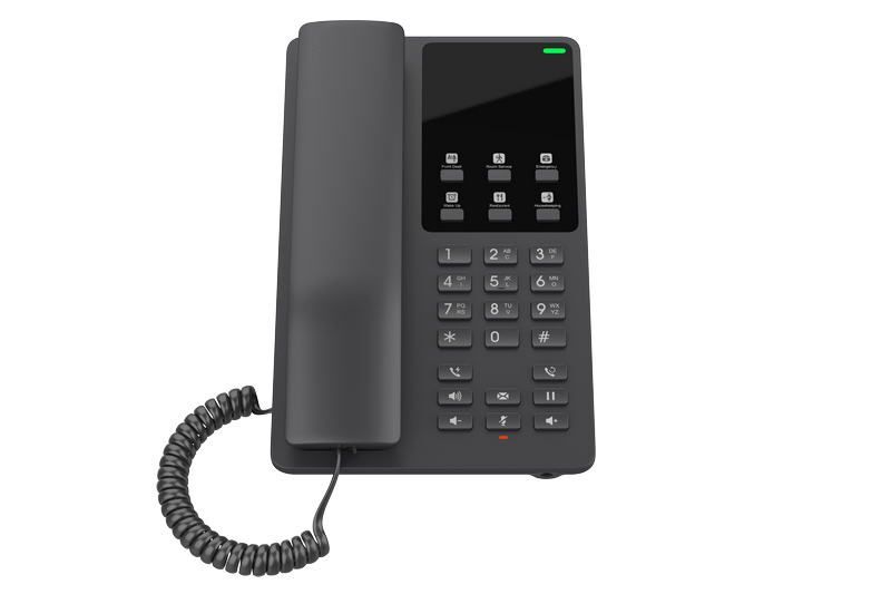 Grandstream GHP621 SIP hotelový telefon černý