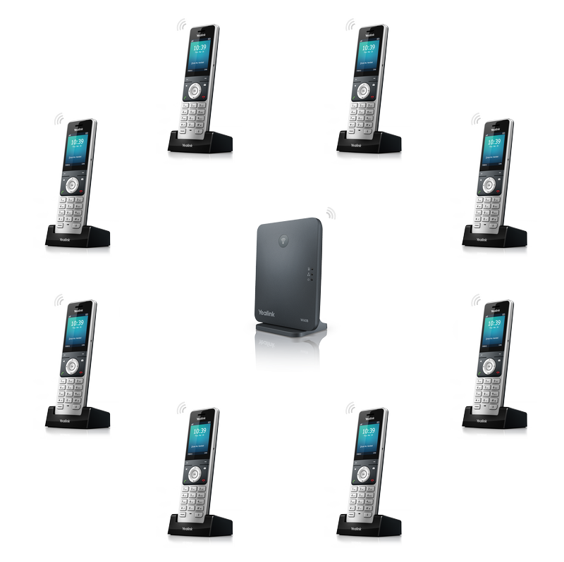 Yealink W60P SIP DECT základnová stanice a ručka