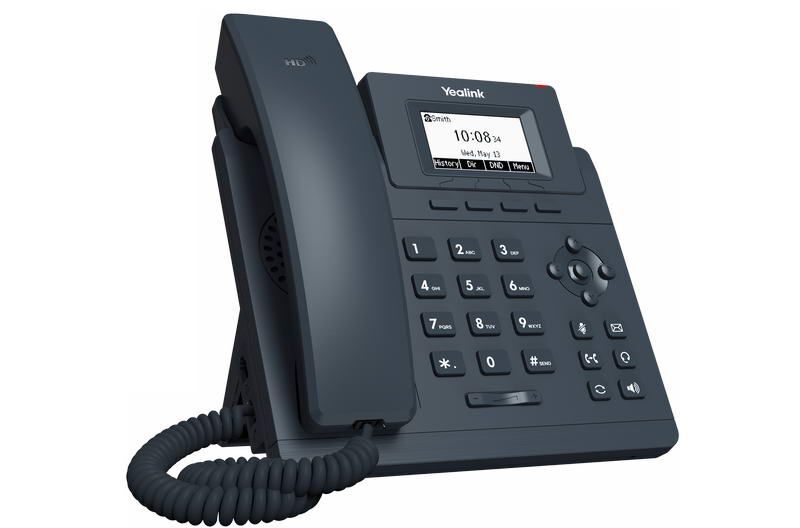 Yealink SIP-T30P SIP telefon, s napájecím adaptérem