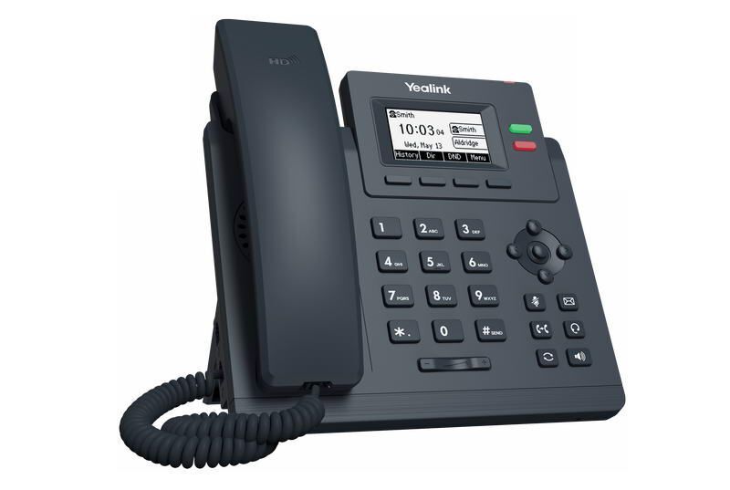 Yealink SIP-T31 SIP telefon, s napájecím adaptérem 