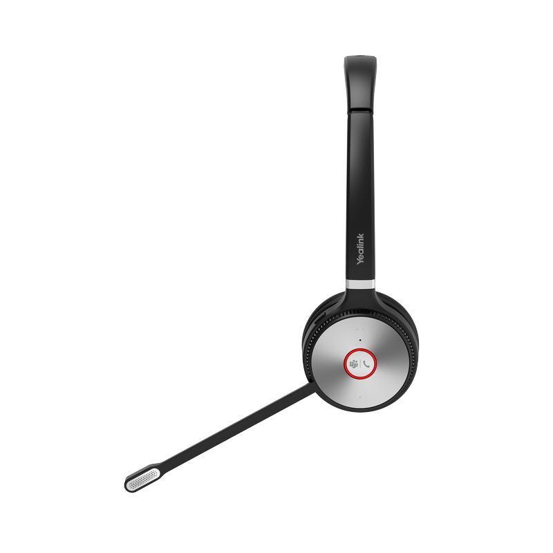 Yealink WH66 Dual Teams DECT základna s dotykovým LCD a s náhlavní soupravou na obě uši pro Teams