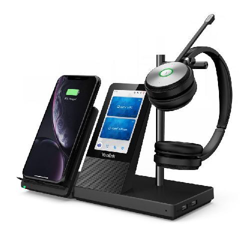 Yealink WHC60 bezdrátová nabíječka mobilních telefonů k náhl. soupravám WH66/WH67