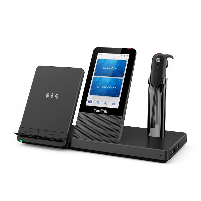 Yealink WHC60 bezdrátová nabíječka mobilních telefonů k náhl. soupravám WH66/WH67