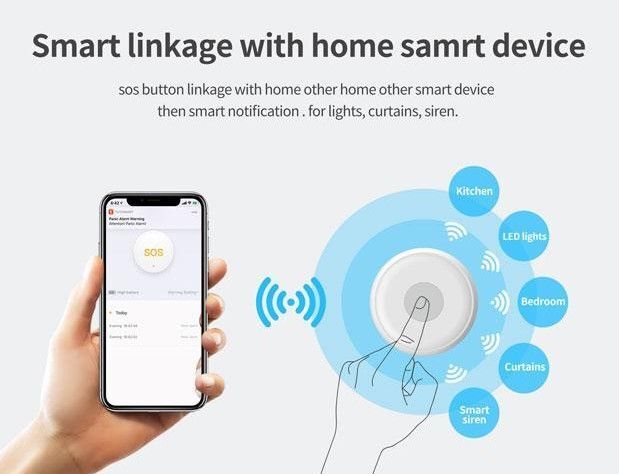 HDSO100 Zigbee TUYA SMART tlačítko
