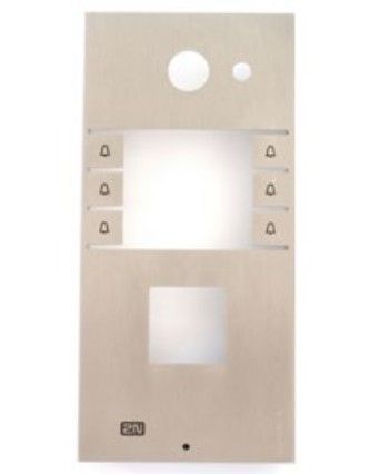 IP Vario kovový kryt  6tl, čtečka karet