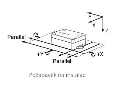 EM310-TILT-868M 3-osý akcelerometr, 7000mAh Li-SOCL2 bat, NFC, IP67