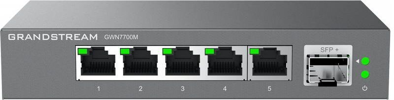 Grandstream GWN7700M Unmanaged Network Switch 5 2,5Gb portů / 1 SFP+