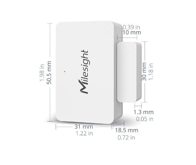 WS301-868M Magnetický kontakt, 1200mAh bat, NFC