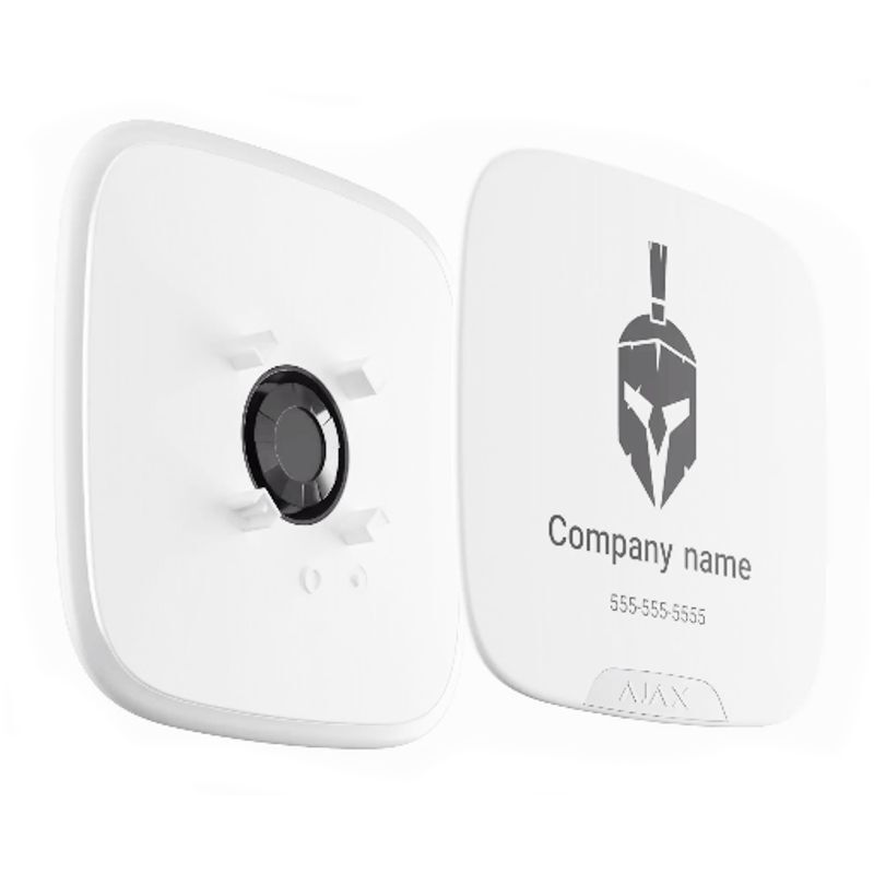 SET Ajax StreetSiren DoubleDeck_white (20337) + Ajax Brandplate_white (20380)