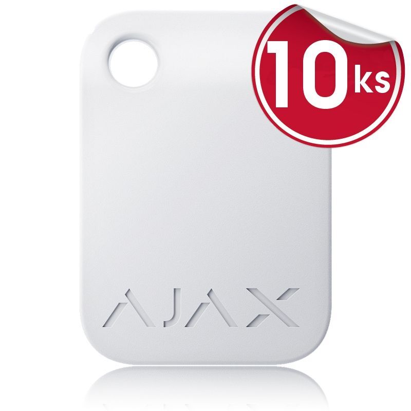 Ajax Tag white 10ks (23528)