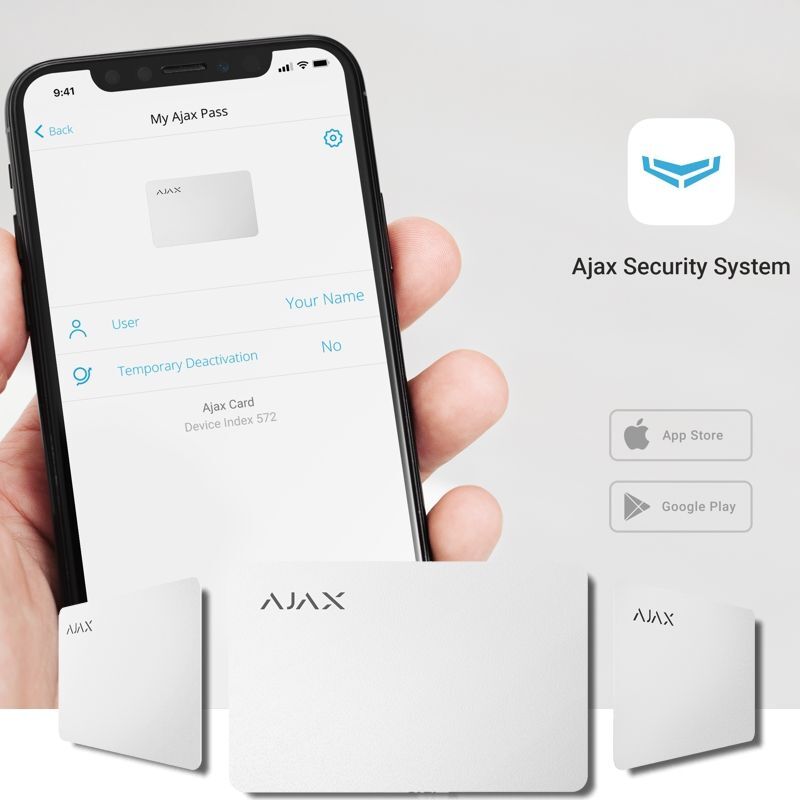 Ajax Pass (10pcs) ASP white